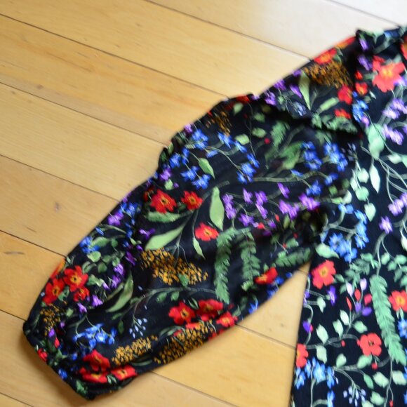 Maeve Anthropologie Jacquin Peasant Blouse Size S - Picture 11 of 12